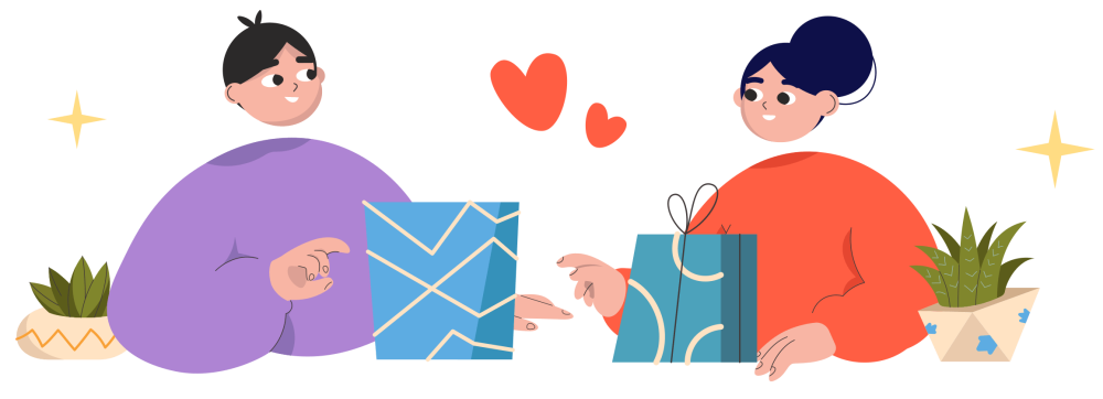 Valentijn cadeau banner